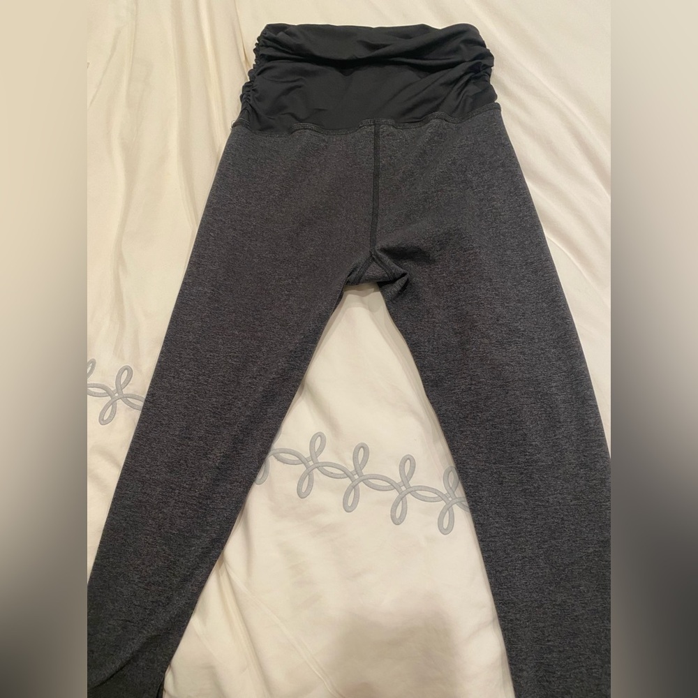 Belly Bandit dark Gray maternity leggings
